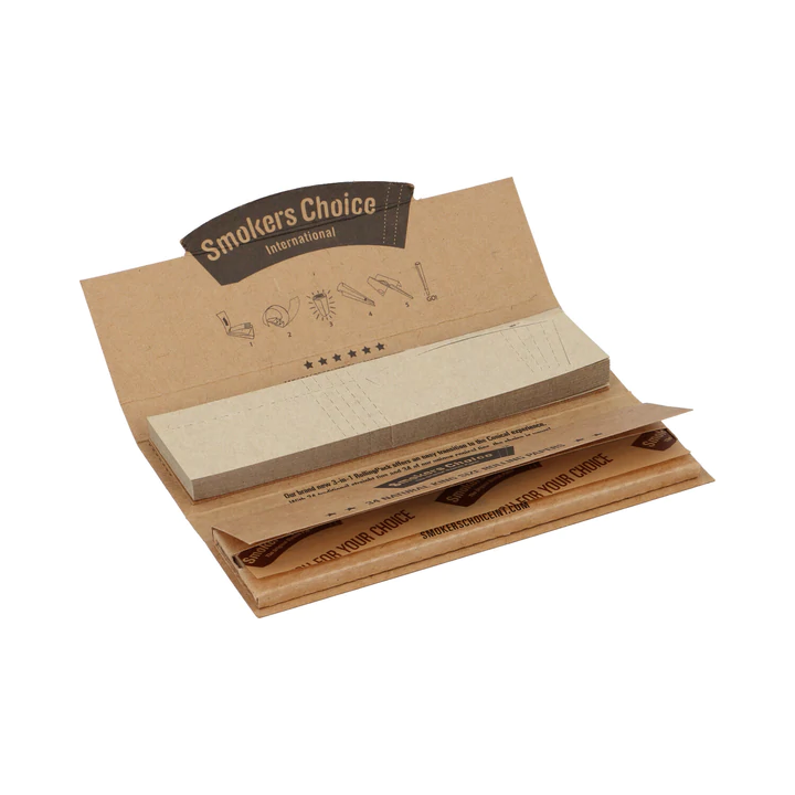 Smokers Choice - Rollingpack King Size Brown Open
