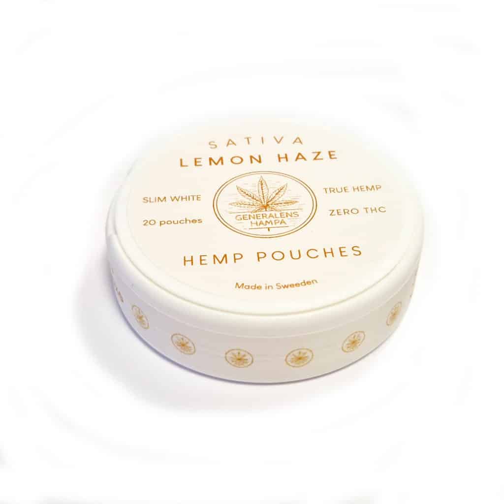 Lemon Haze hemp pouches