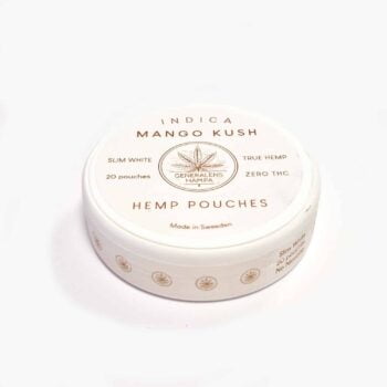 Mango Kush hemp pouches