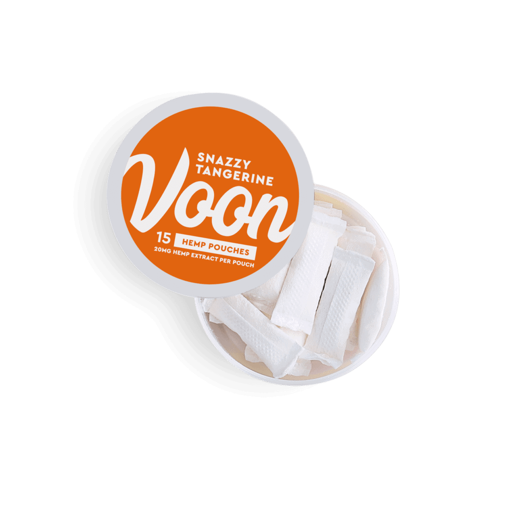 Voon Tangy CBD Slim pouches open