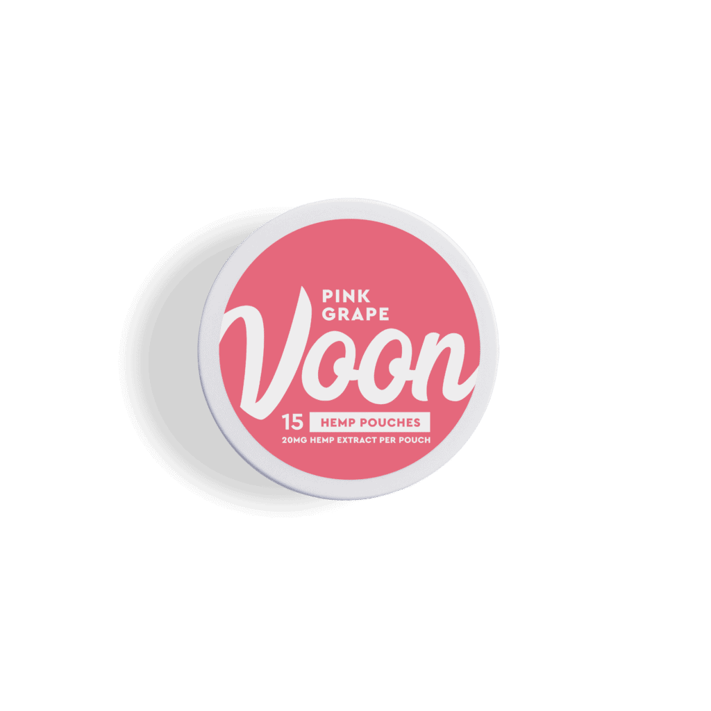 Voon Pink Grape CBD Slim pouches