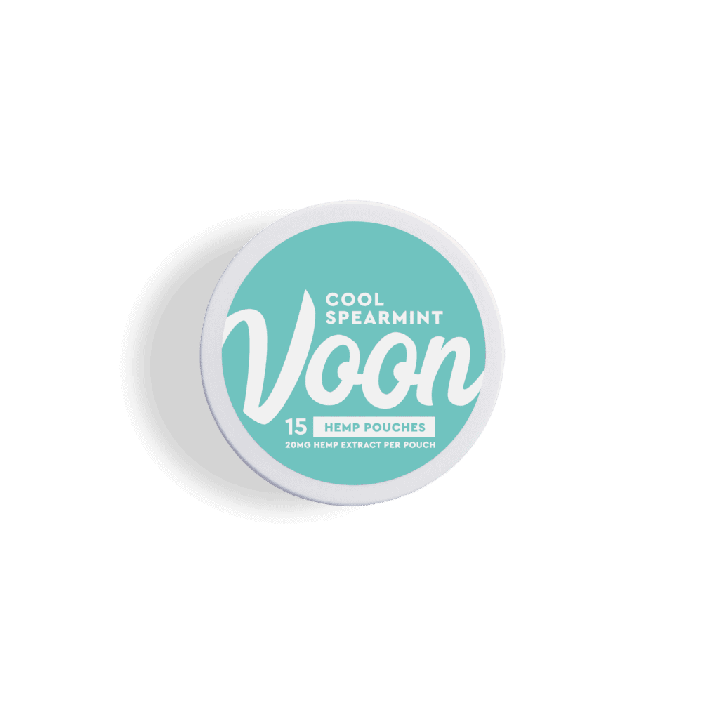 Voon Cool Spearmint CBD slim pouches