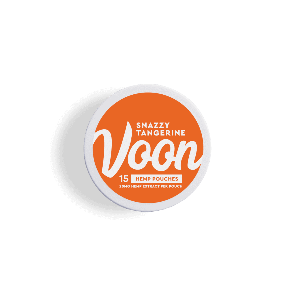 Voon Snazzy Tangerine cbd slim pouches