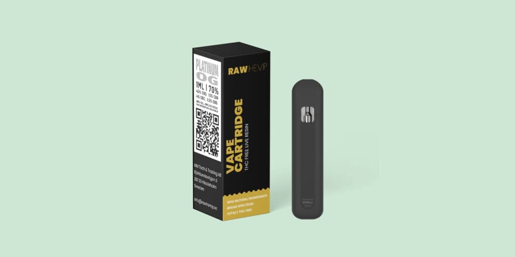 Ny vapepatron Platium OG