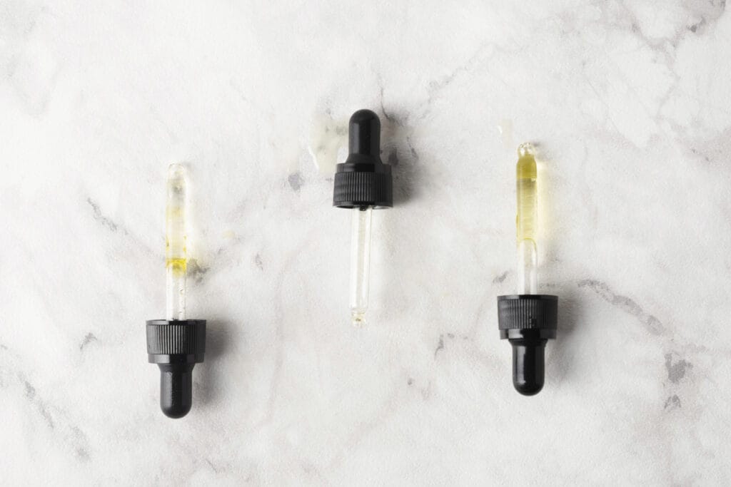 Pipette med cbd hudvård