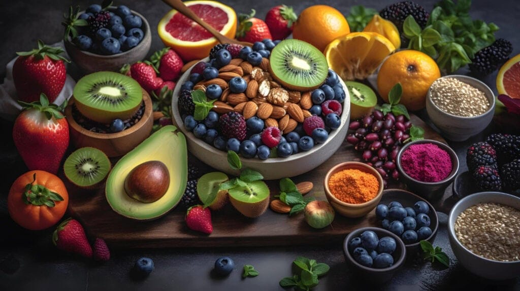 Frukt med flavonoider