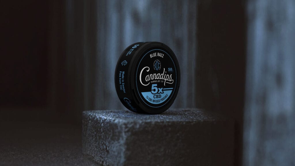 Cannadips Blue Razz slide
