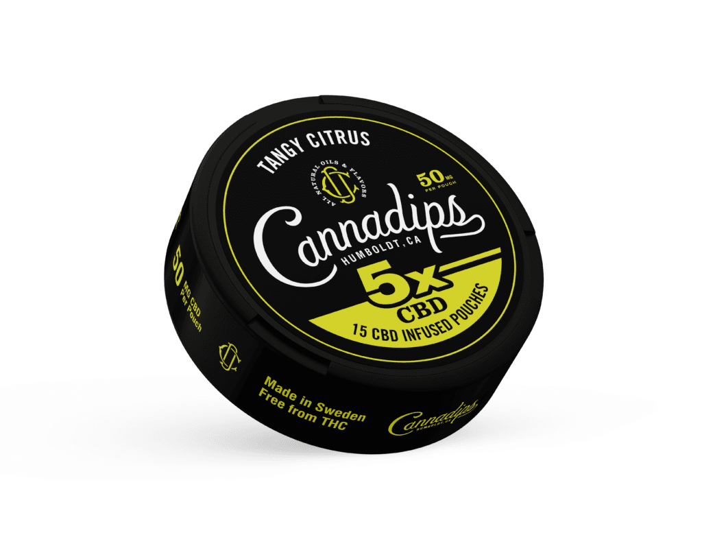 Cannadips Tangy Citrus 5x CBD side