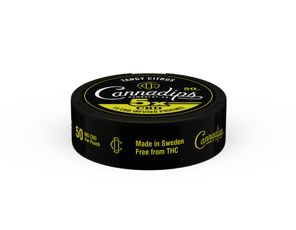 Cannadips Tangy Citrus 5x CBD side 2