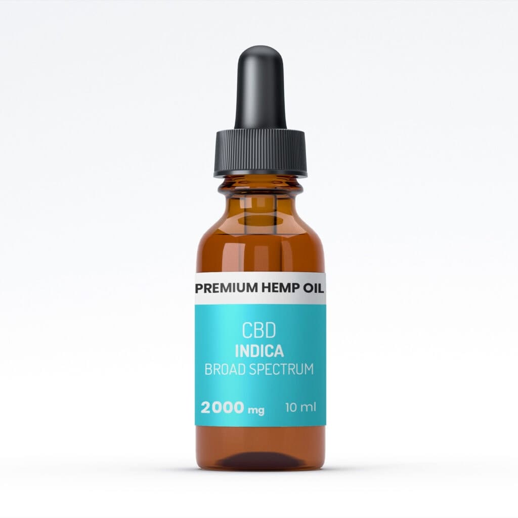 Premium CBD olja 20% Indica