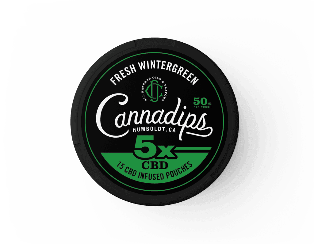 Cannadips Fresh Wintergreen 5x CBD