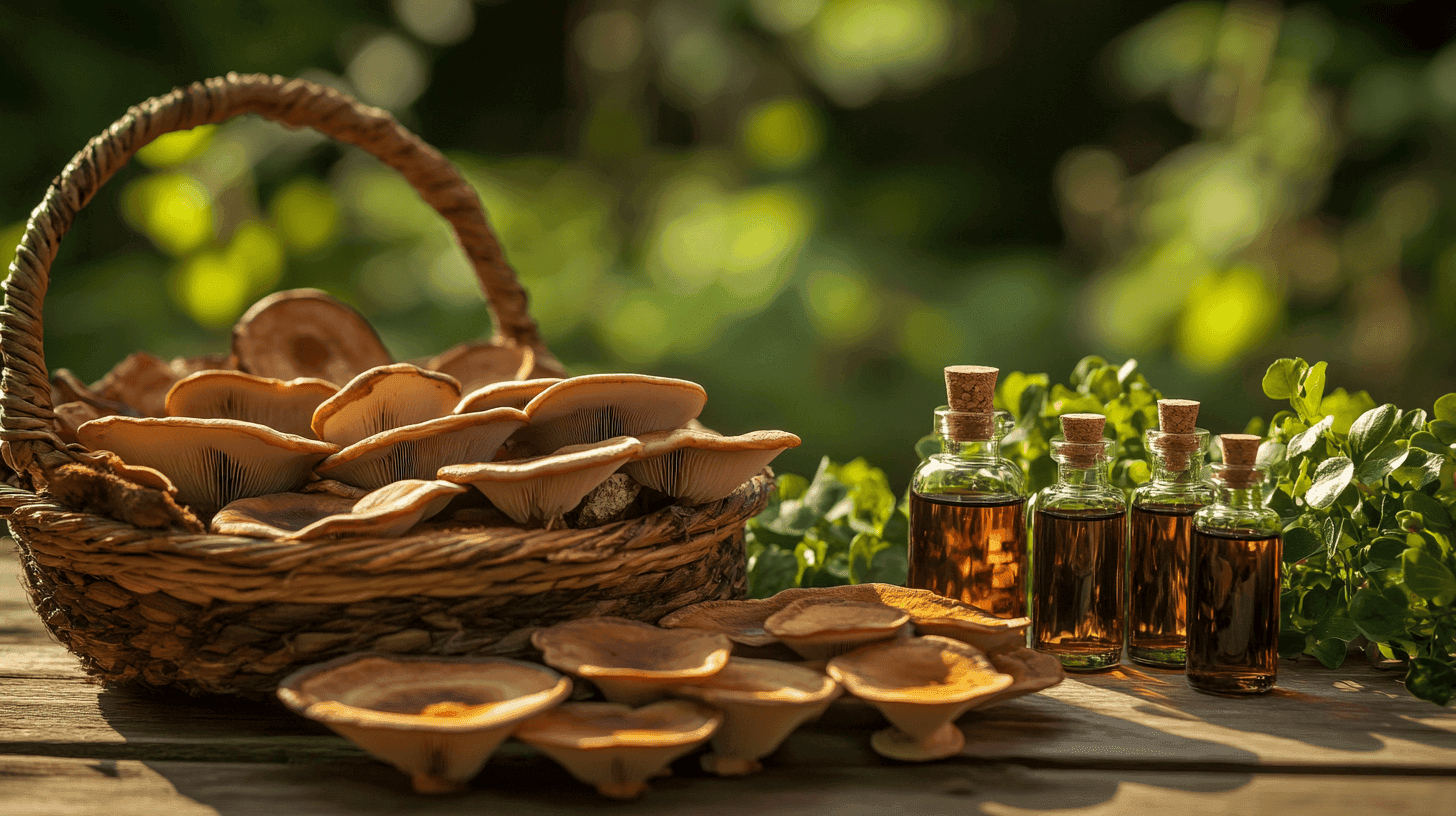 Extraktionsprocess av svamp