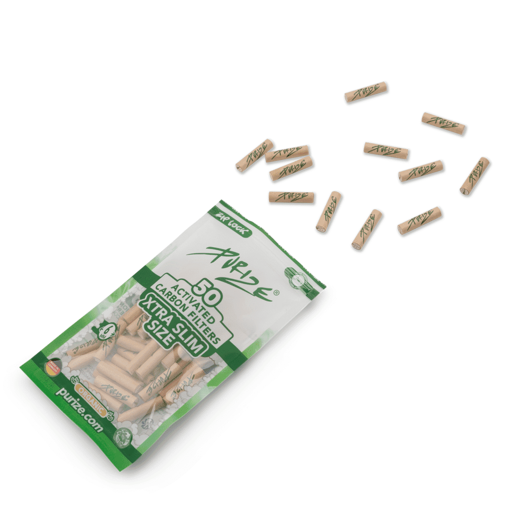 Xtra Slim size carbon filter open bag organic