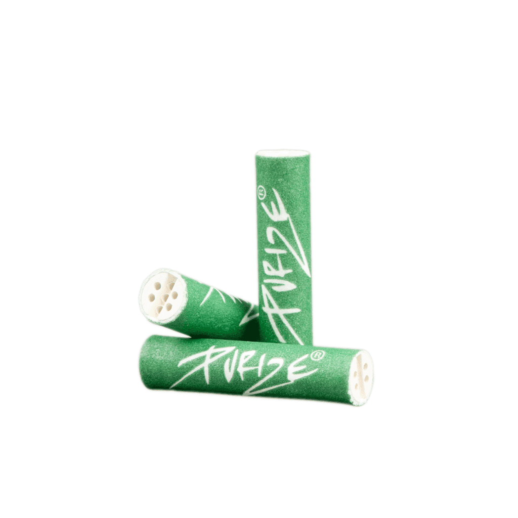 Xtra Slim size carbon filters green