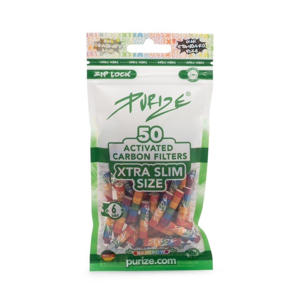 Purize extra slim carbon filter rainbow