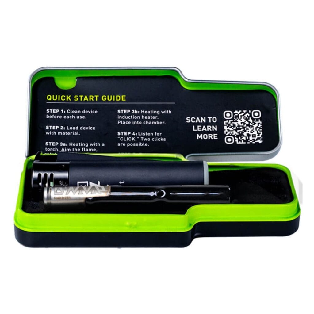 Dynavap G3 tin-case opened