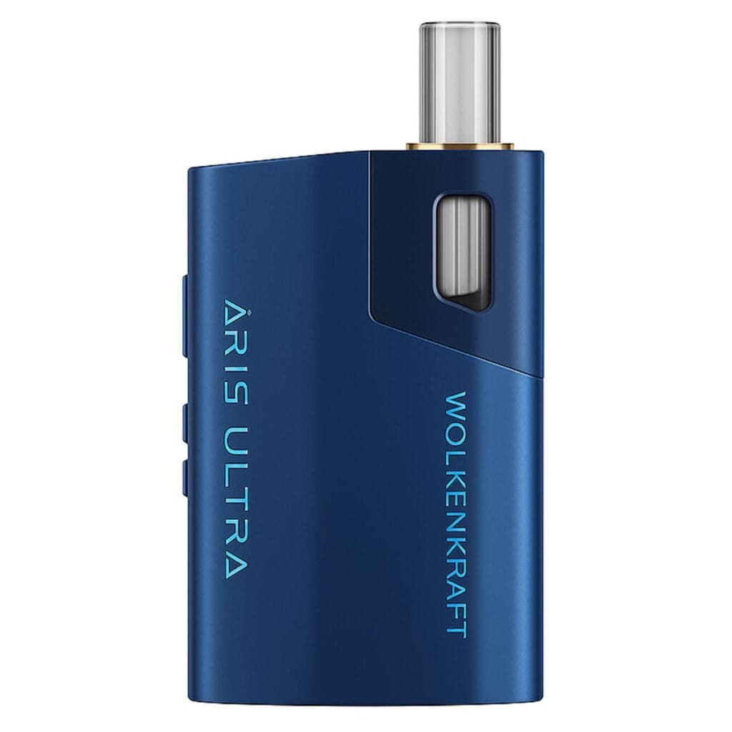 WOLKENKRAFT ARiS ULTRA Dry Herb Vaporizer night blue front