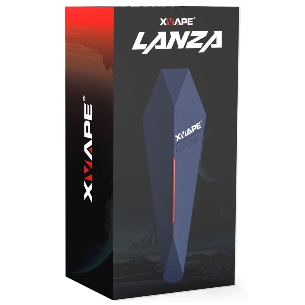 Xvape Lanza vaporizer box.