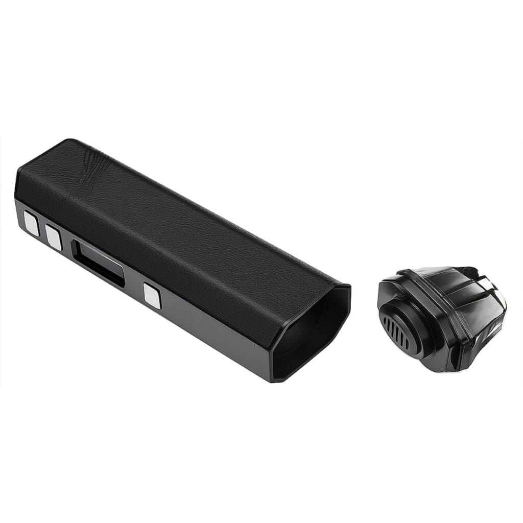 Xvape Aria Dry Herb vape Gothic Black open