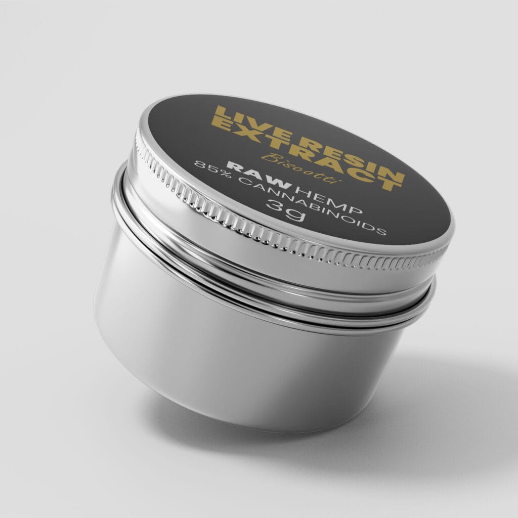 Live Resin extract Biscotti