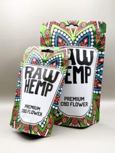 Raw Hemp Flower pouch