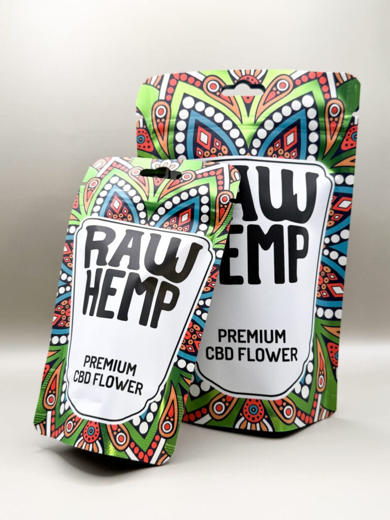 Raw Hemp Flower pouch