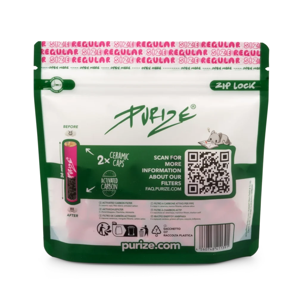 Purize Regular size Pink back