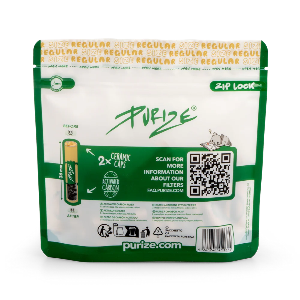 Purize Regular Organic back