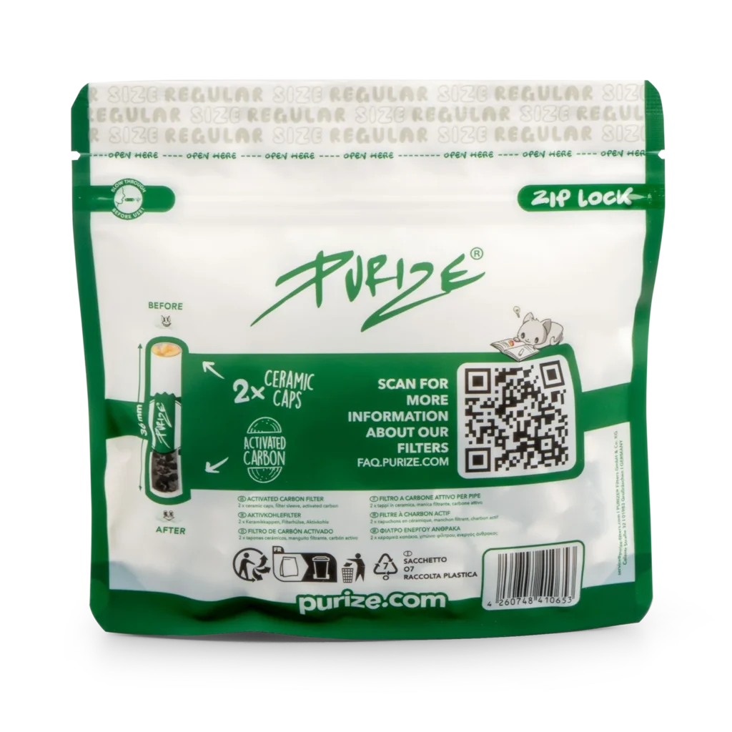 Purize Regular White back