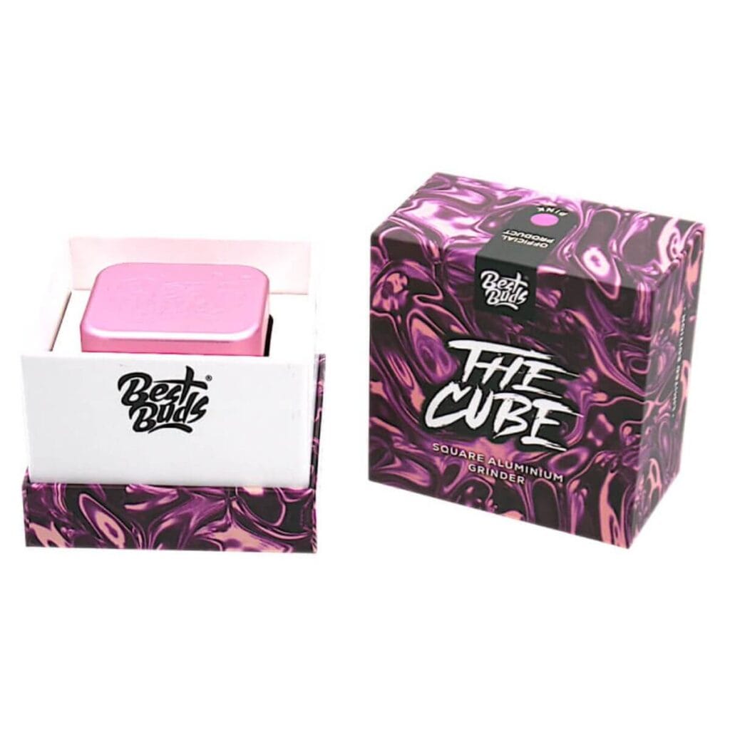 Best Buds The Cube Pink box open 2