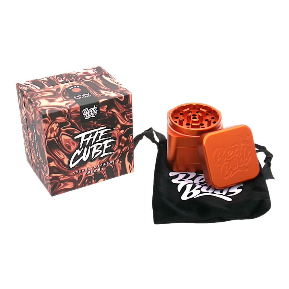 Best Buds The Cube Rust box open