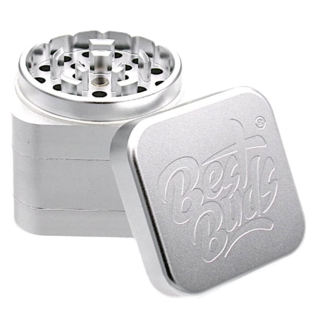 Best Buds The Cube Silver front open
