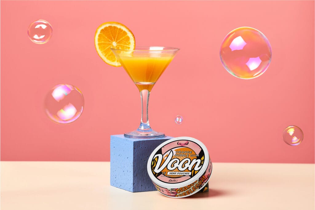 Voon Orange Bubblegum and orange coctails