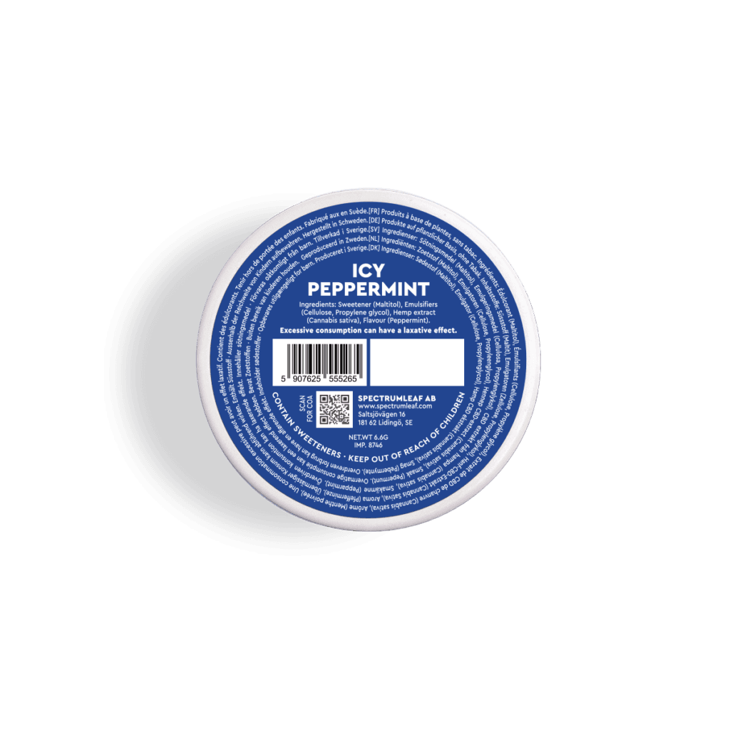 Voon Icy Peppermint Back