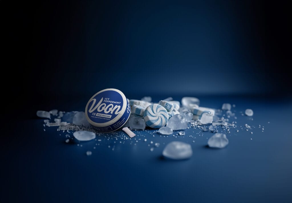 Voon Icy Peppermint with ice