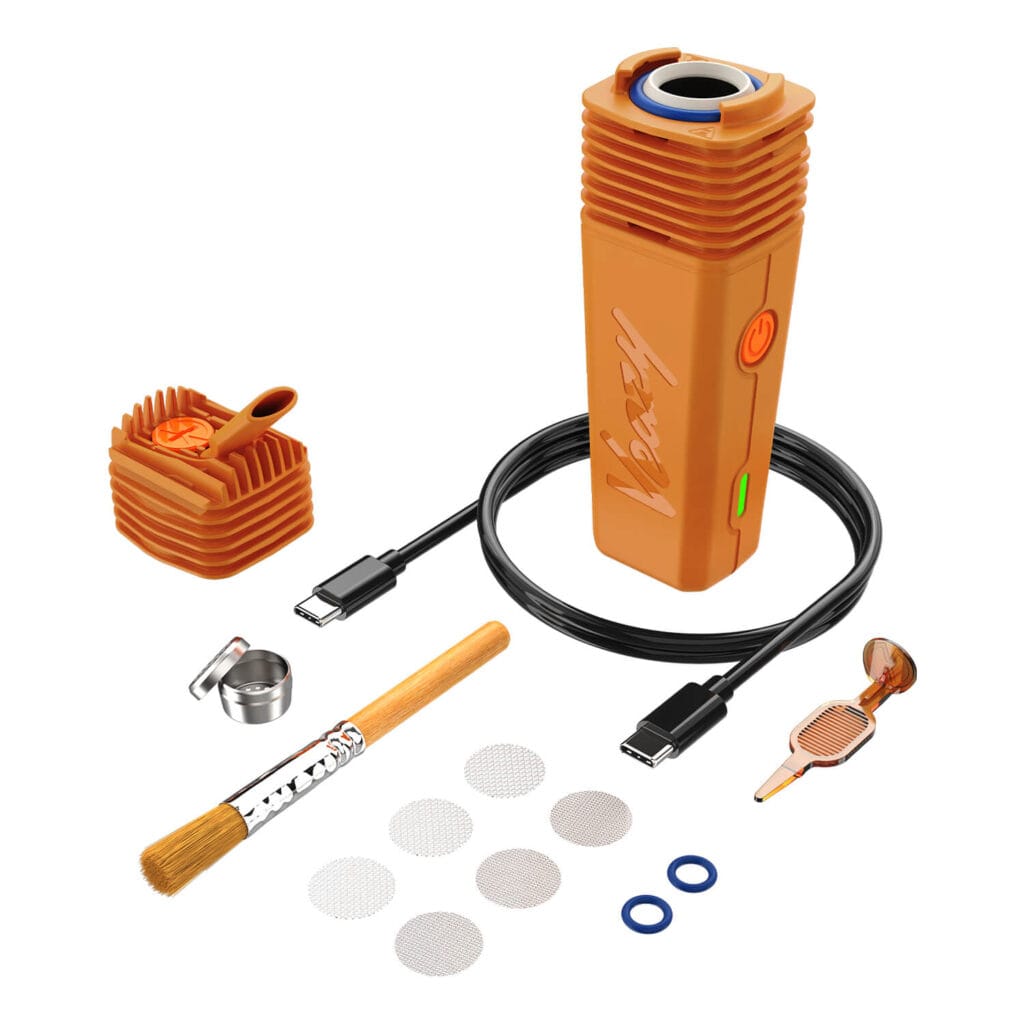 Storz & Bickel Inspiring Orange full pack