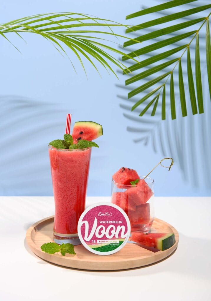 Voon watermelon with watermelon drink