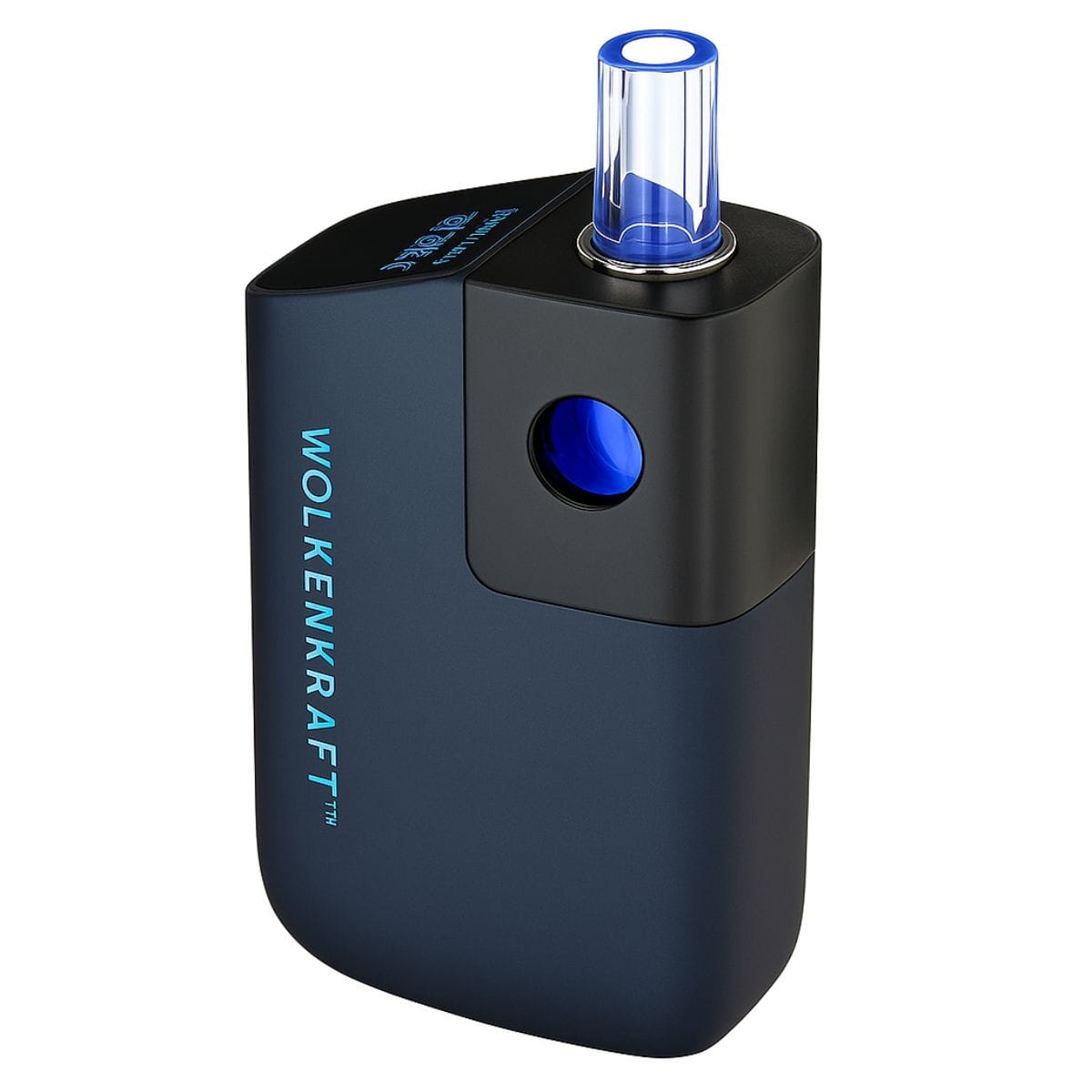 Wolkenkraft fx mini dry herb vaporizer night blue side 2