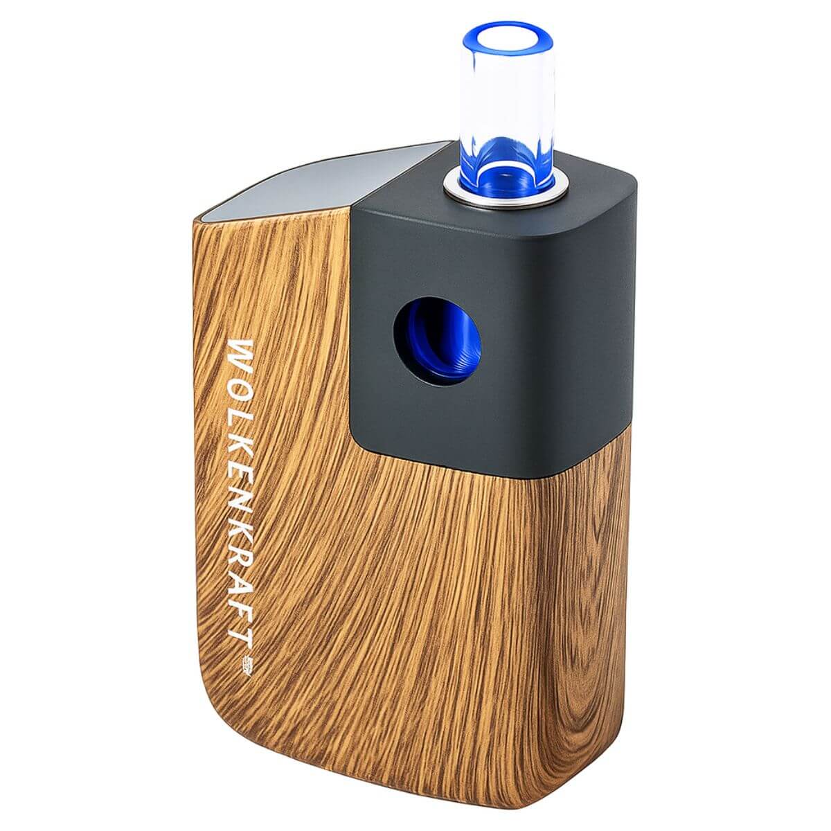Wolkenkraft fx mini dry herb vaporizer wooden side