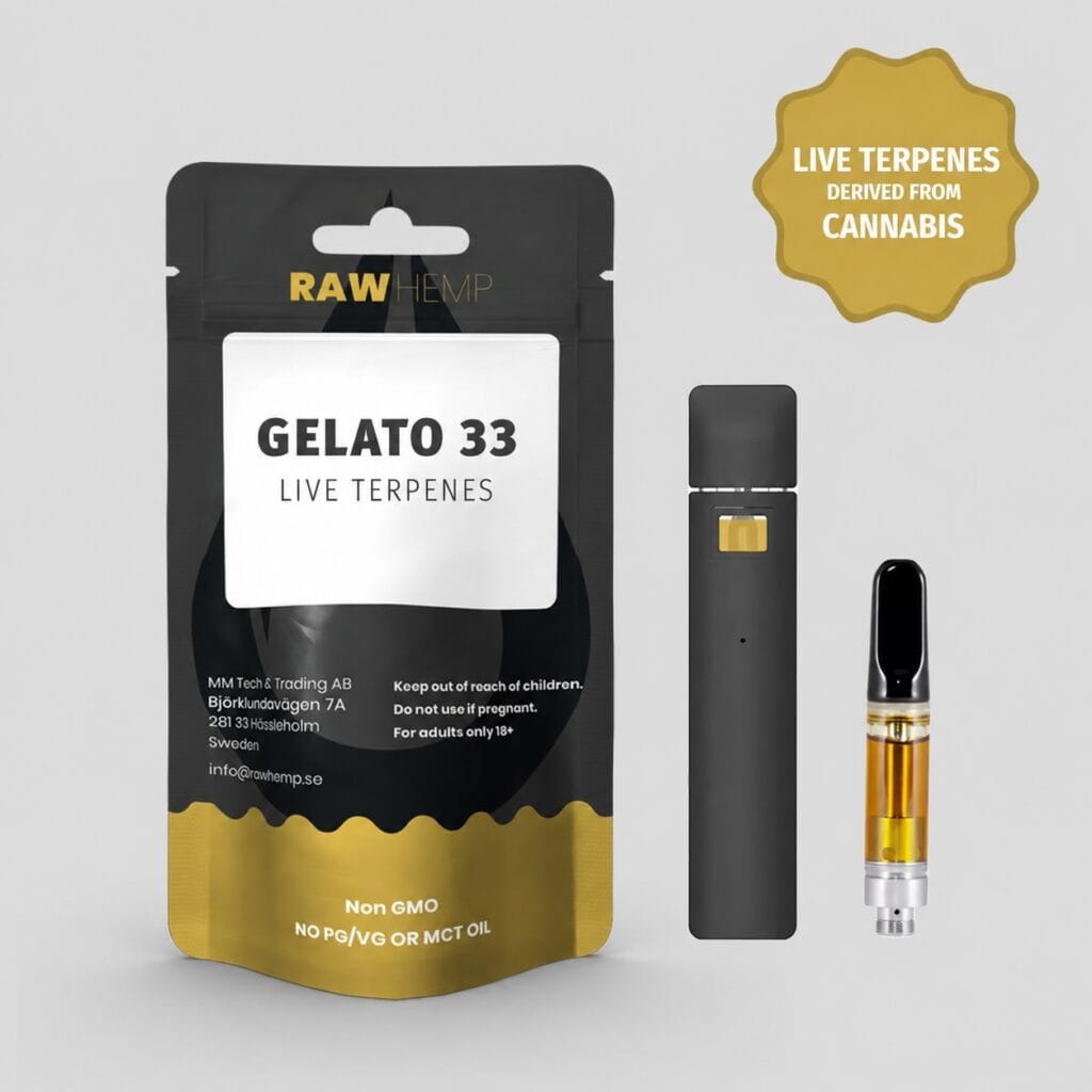 Gelato 33 CDT Live Terpenes CBD Vape