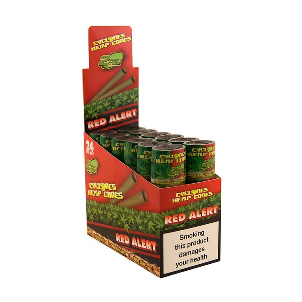 Cyclones Hemp Cones Red Alert