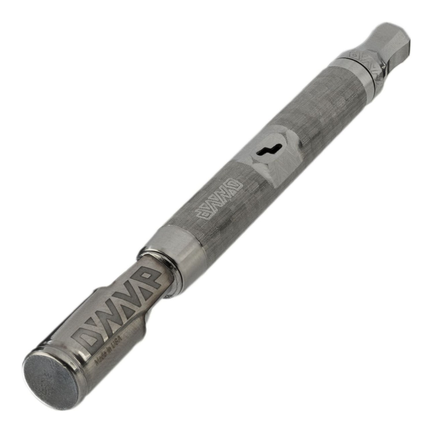 DynaVap M7 XL vaporizer liggande snett från sidan