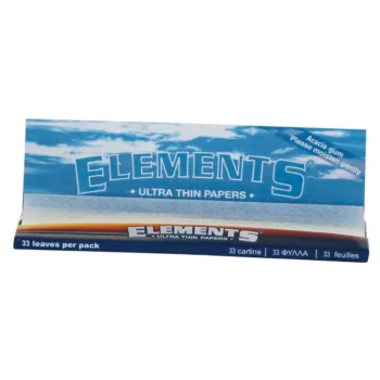Öppnad förpackning med Elements King Size Ultra Thin rullpapper
