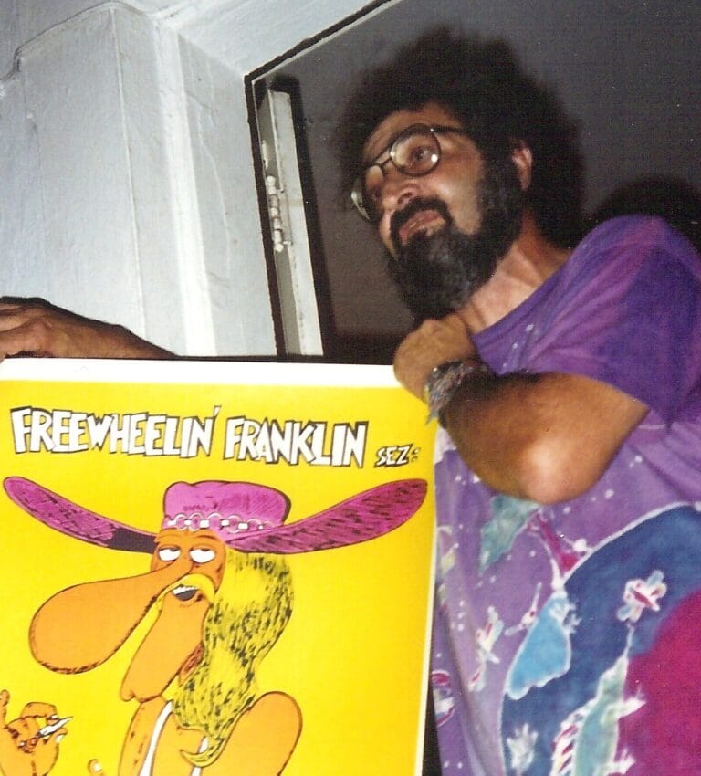 Porträtt av hampaaktivisten Jack Herer i september 1989