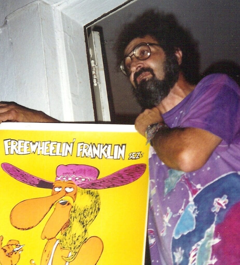Porträtt av hampaaktivisten Jack Herer i september 1989