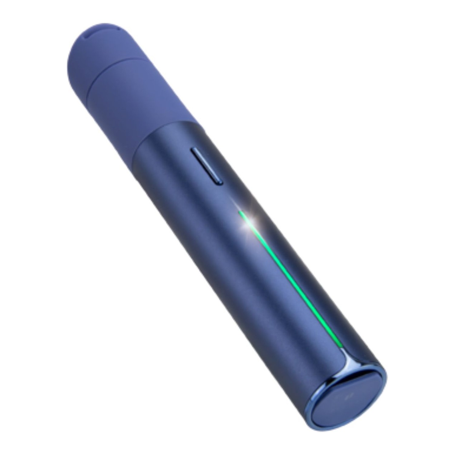 Puffco Pivot vaporizer Sapphire snett från sidan