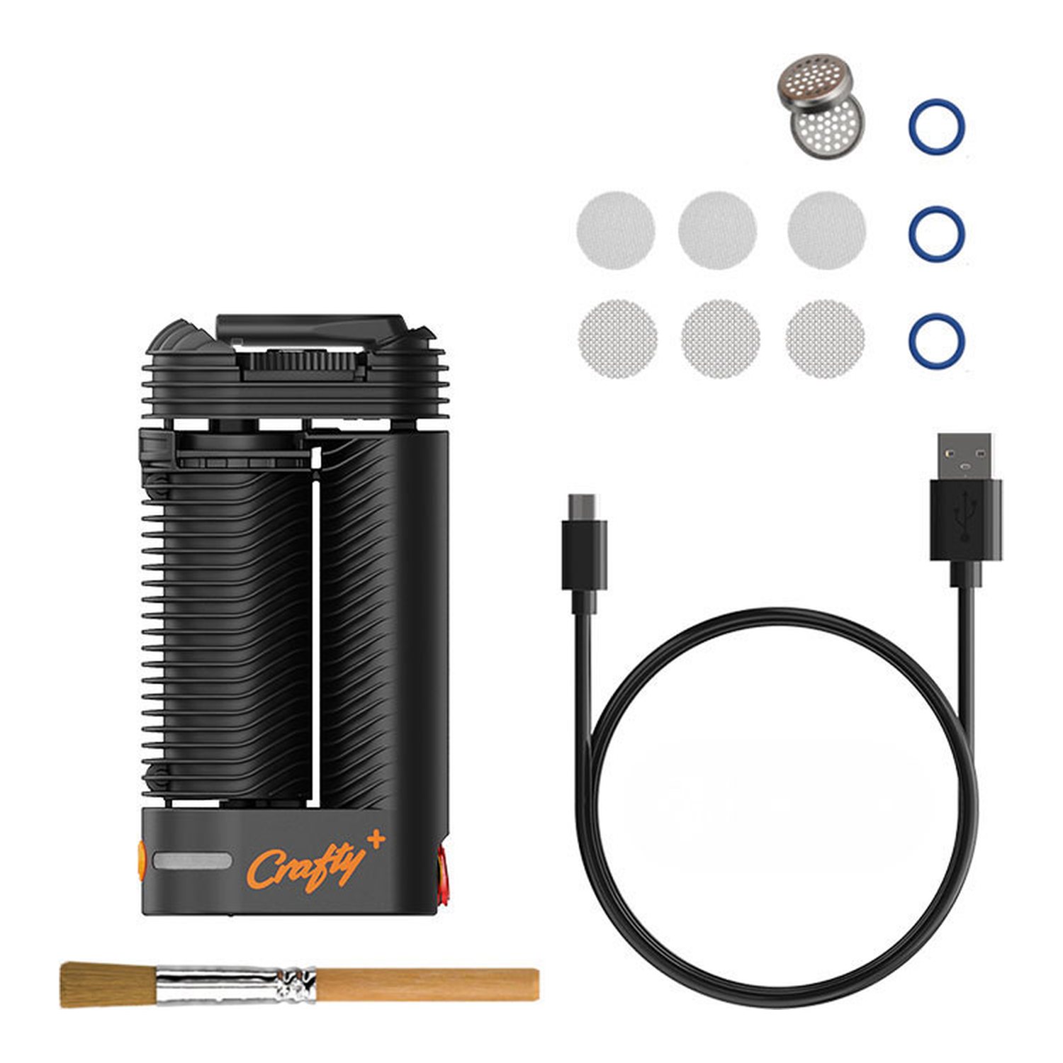 Storz & Bickel Crafty+ vaporizer med medföljande tillbehör