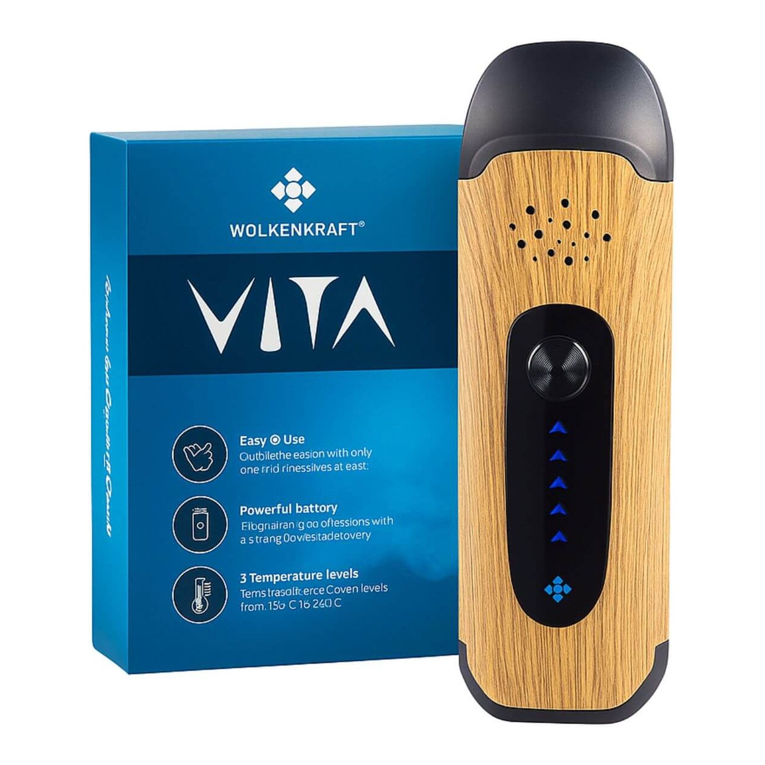 WOLKENKRAFT ViTA Wooden med förpackning