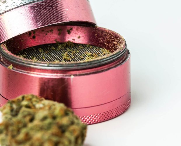 Pink Herb Grinder